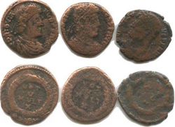 Римская Империя, Император Джовиан, 363-364 гг.н.э., бронза
