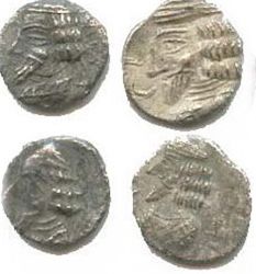 Персия, 1-2 века н.э., серебро