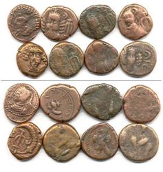 Юго-Западная Азия, 8 бронз.монет, Эльмаис