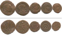 Рим, 5 монет, Имп. Константин Великий 307-337гг.н.э.