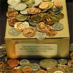 Набор 200 монет Unc из 200 стран мира