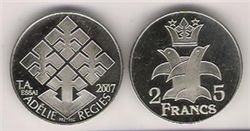 Аделилэнд,  25 франков, 2007