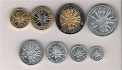 Кабо-Дахла, набор 8 монет, 1-500 песет, 2006