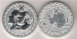 Карней остров - 2,5 долларов, серебро, 2007