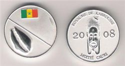 Кабрюс (Сенегал), пол-каури, серебро, 2008