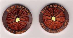 Клеф Рараха(Цитрусовый остров), 2 доллара, медь, 2007