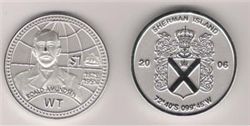 Шерман остров, 1 доллар, серебро, 2006